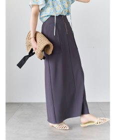 Te chichi フロントZIPトリコットタイトスカート