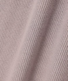 ANY L ハーフジップニットワンピース