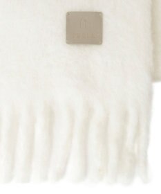 MOONBAT 【WEB限定】FURLA ウール混シャギー無地マフラー/幅40cm