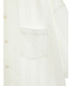 CRAFT STANDARD BOUTIQUE レースオープンカラーシャツ