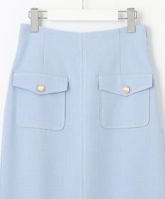 Feroux 【洗える】フラップナロー スカート