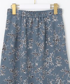 ANY SIS 【洗える】フラワープリントペプラム スカート