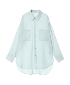 earth music&ecology ウ゛ィンテージボタンフロントポケットシャツ