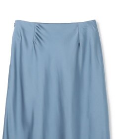 UNFILO 【新色・新サイズ登場！】サテン ナロースカート