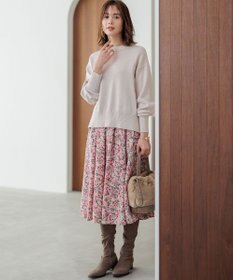 組曲 ファーバケットコンビ バッグ