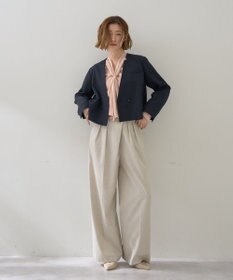 YECCA VECCA 【2点SET】ショートジャケットセットキャミワンピース