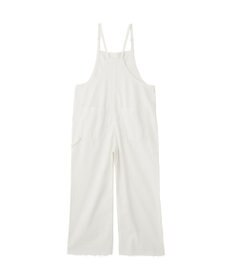 YECCA VECCA 綿麻ツイルサロペット