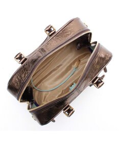 A.D.M.J. 【牛革】イタリアンレザークラックメタル2WAYボストンM