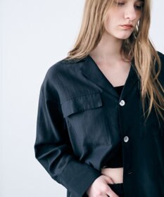 uncrave リヨセルシルクローン シャツ