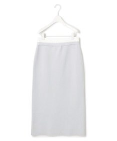 ICB L 【洗える】コットンポリエステルスムース ニットスカート