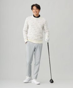 23区GOLF 【MEN】エンブレムジャカードセーター