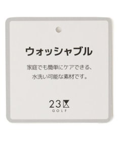 23区GOLF 【WOMEN】ストレッチモールハーフジップ ニット