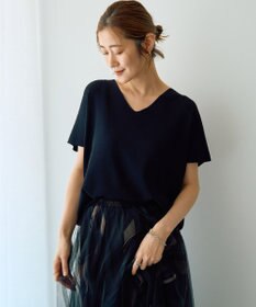 YECCA VECCA Vネックドルマンニット