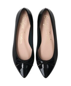 Bridget Birkin 【Bridget Birkin】ポインテッドリボンレインフラットパンプス