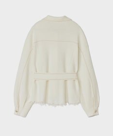 GRACE CONTINENTAL ニットワークジャケット