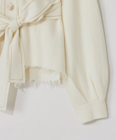 GRACE CONTINENTAL ニットワークジャケット