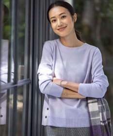 J.PRESS LADIES CLEAR LIGHT WOOL ボートネック ニット