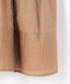 自由区 S 【涼やか】エアリーコットンリップピンタックフレンチスリーブ ブラウス