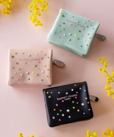 tsumori chisato CARRY キラキラ石 2つ折り財布 ミニ財布