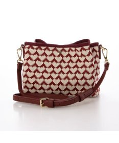 UNBILLION カシュカシュ cachecache / 柄アソートジャガード三つ口ショルダーバッグ