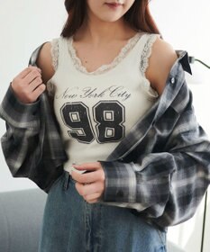 WEGO グラフィックレースタンク