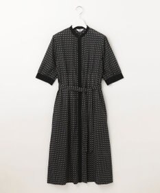 J.PRESS LADIES 【洗える】 ジオメトリック ワンピース