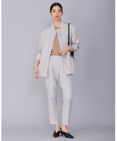 ICB L 【洗える】ライトマットサテン MA－1ジャケット