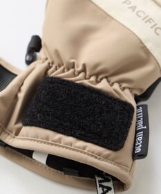 OP／FILA 【ocean pacific】撥水/中綿入りスノーグローブ スマホタッチ可能