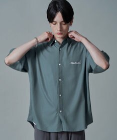 WEGO 【速乾/しわになりにくい/MLサイズ展開】アムンゼンワンポイントBIGシャツ（SS）