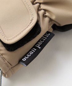 OP／FILA 【ocean pacific】撥水/中綿入りスノーグローブ スマホタッチ可能