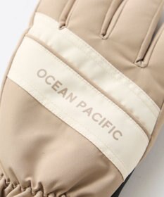 OP／FILA 【ocean pacific】撥水/中綿入りスノーグローブ スマホタッチ可能