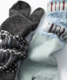 TRICOTE チェッカーボーダータビソックス