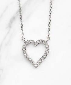 TOCCA WISH IN HEART NECKLACE ネックレス シルバー系