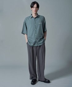 WEGO 【速乾/しわになりにくい/MLサイズ展開】アムンゼンワンポイントBIGシャツ（SS）