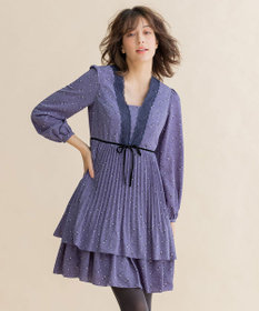 WEB限定】【TOCCA LAVENDER】Little Rose Pleats Dress プリーツドレス / TOCCA | ファッション通販  【公式通販】オンワード・クローゼット