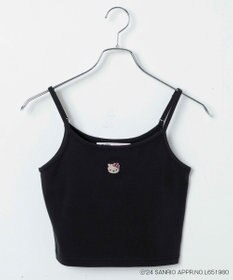 WEGO 【サンリオ】HELLOKITTYコラボ刺繍キャミ