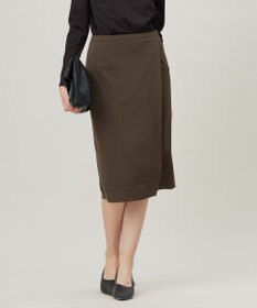 ICB  【新色追加・防シワ・速乾・洗える】Fied ラップ風スカート