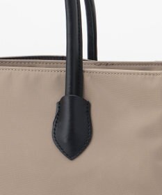 Y'SACCS ナイロン×リサイクルレザー　ホック2WAYトート　Sサイズ