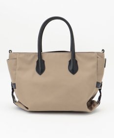 Y'SACCS ナイロン×リサイクルレザー　ホック2WAYトート　Sサイズ