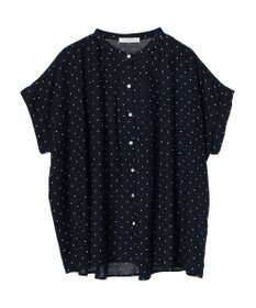 Green Parks アソート柄さらっとレーヨンブラウス