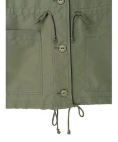 Green Parks ・ＥＬＥＮＣＡＲＥ　ＤＵＥスタンドカラーミリタリーベスト