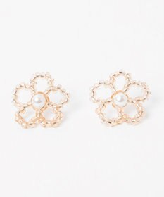 WEGO Lフラワービーズピアス