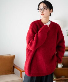 WEGO モヘアライクBIGプルオーバー