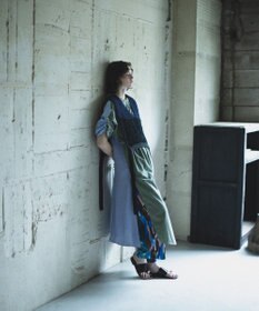 COQ STRATA 和紙ショート丈ベスト