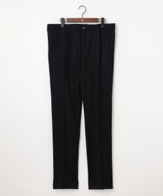 JOSEPH ABBOUD 【キングサイズ・ストレッチ/JAPANファブリック】カシミヤブレンドリサイクルウール パンツ