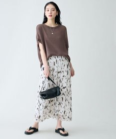 ANY 筒形ショルダーバッグ