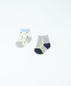 TRICOTE TERRAZZO SOCKS SET OF 2 / テラゾソックス2セット (BABY)