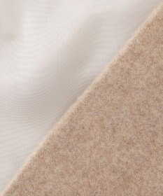 BEIGE， LABBOCK / ウール混2WAYショートコート