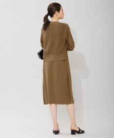 ICB 【洗える】 コイルメッシュ カーディガン