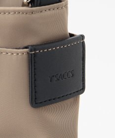 Y'SACCS ナイロン×リサイクルレザー　ホック2WAYトート　Sサイズ